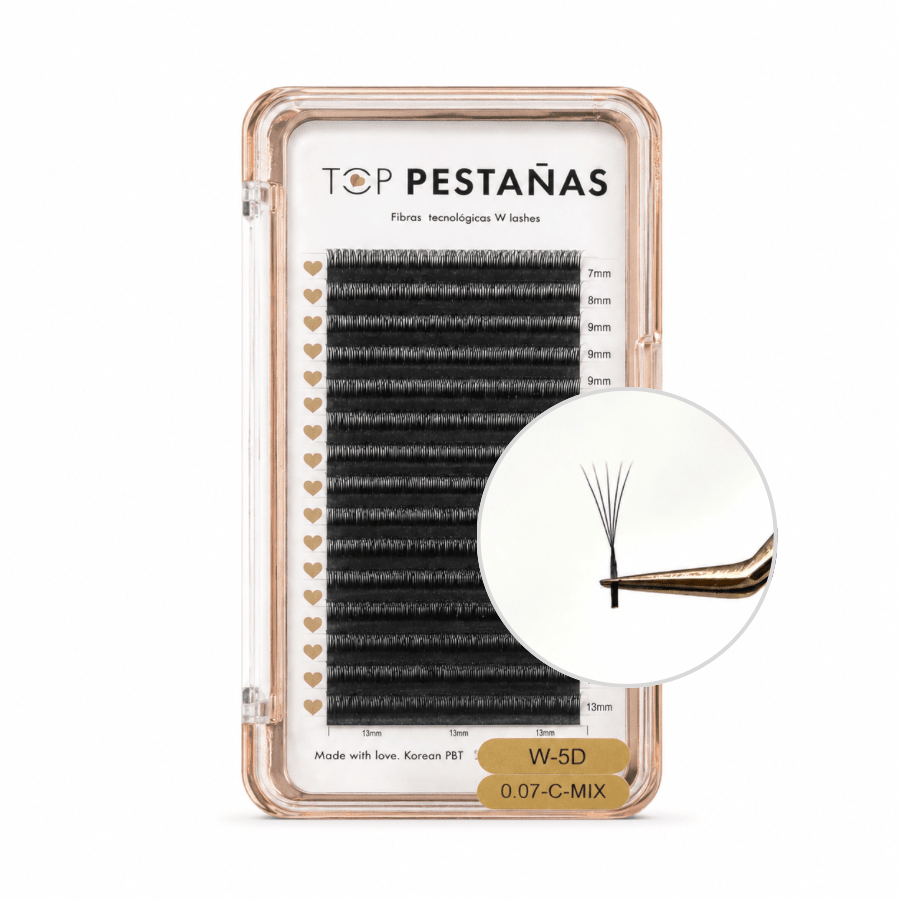 Fibras Tecnológicas “Top Pestañas” W lashes 5D Narrow fans - Top PestañasTop Pestañas