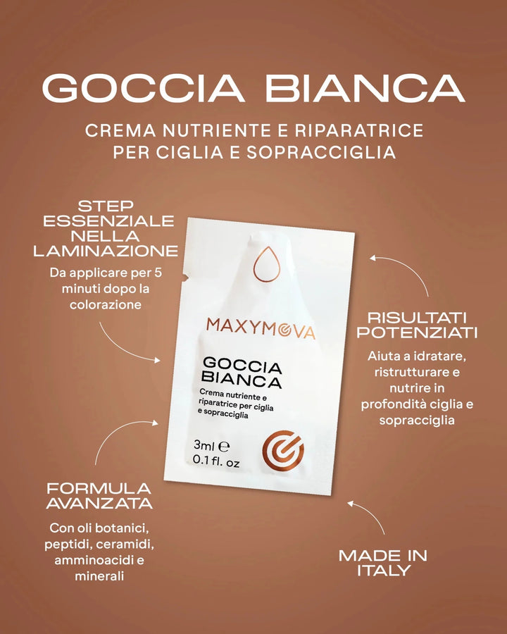 Goccia Bianca 3ml - Crema nutriente y reparadora Maxymova - Top PestañasMaxymova