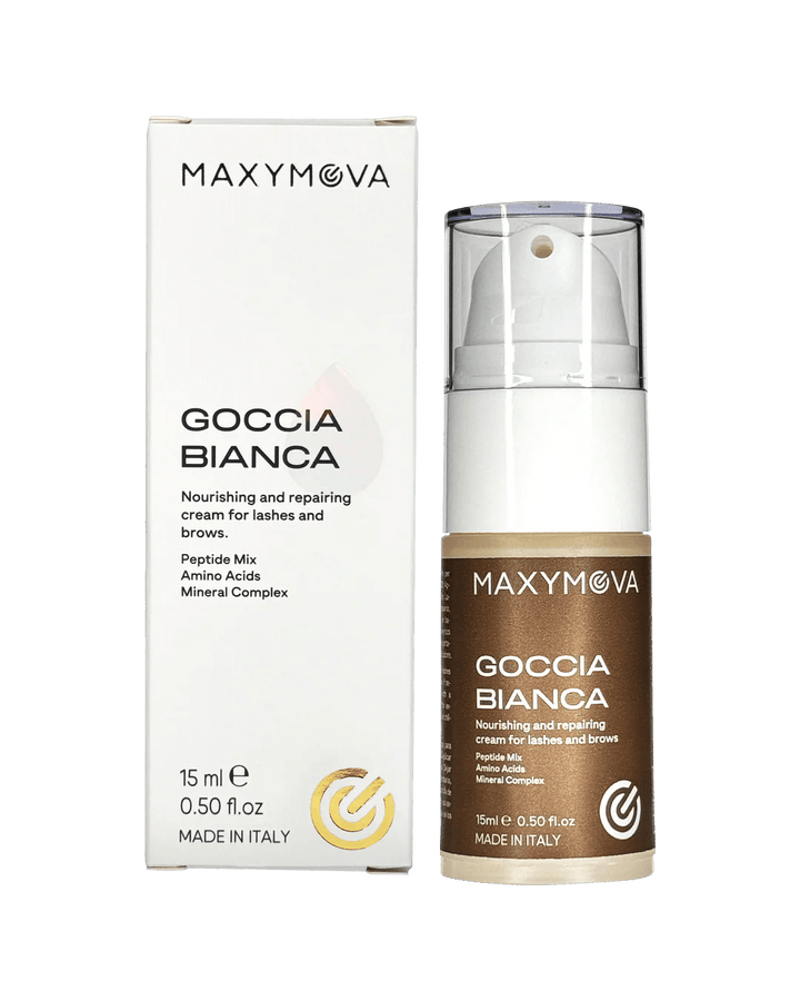 GOCCIA BIANCA Crema nutritiva MAXYMOVA, Bote 15ml - Top PestañasMaxymova