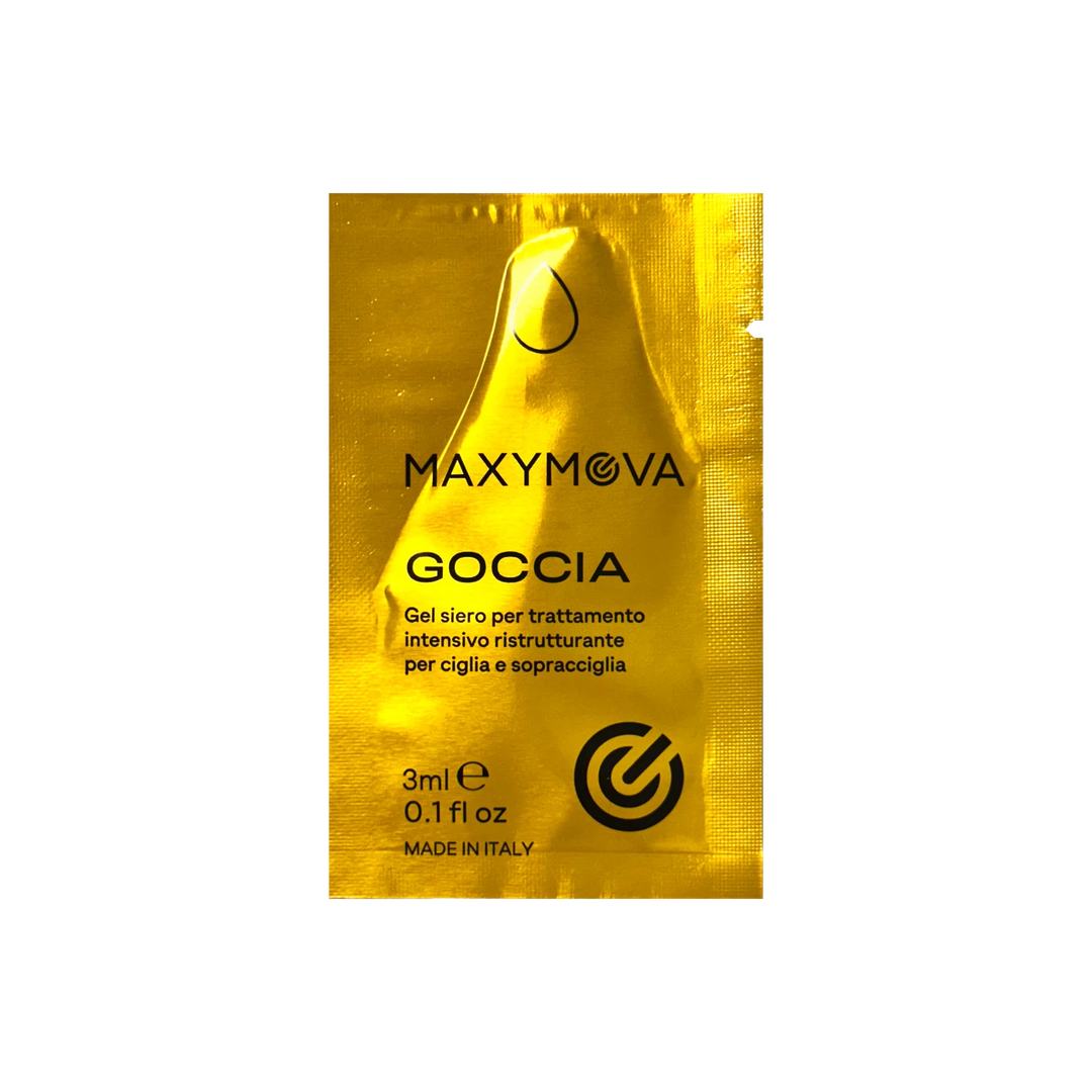 GOCCIA MAXYMOVA - sérum - crema nutritivo post - lifting/laminado SOBRES 3ml - Top PestañasMaxymova