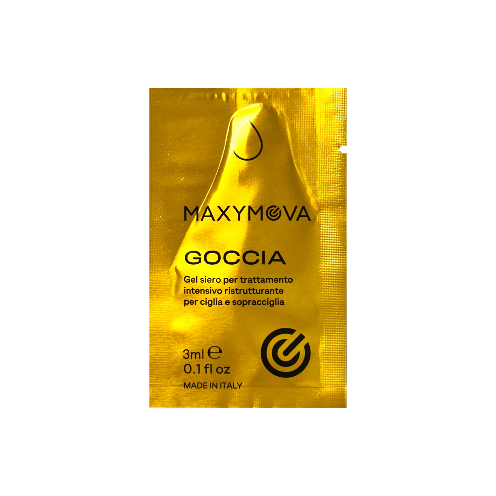 GOCCIA MAXYMOVA - sérum - crema nutritivo post - lifting/laminado SOBRES 3ml - Top PestañasMaxymova