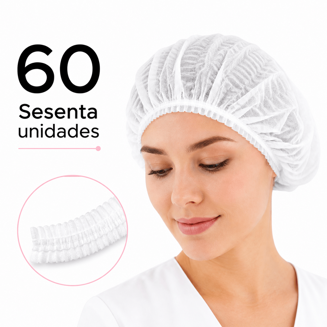Gorros desechables (60 unidades) - Top PestañasTop Pestañas