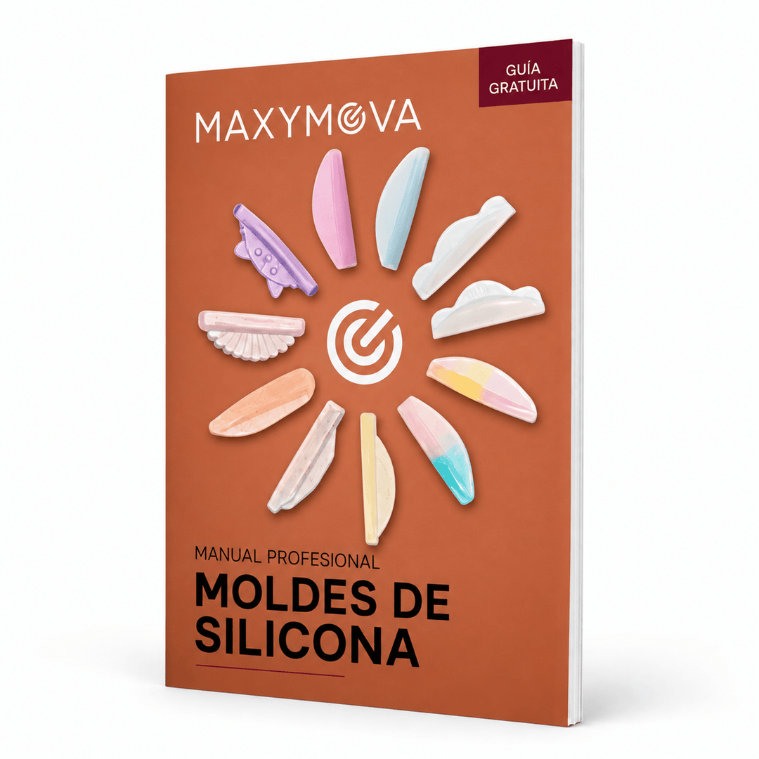 "Guía Maxymova Moldes de Silicona" MANUAL. DESCARGAR GRATIS - Top PestañasMaxymova