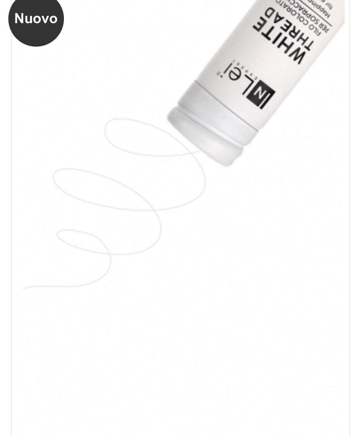 Hilo tintado para el mapeo de cejas “Inlei white thread” - Top PestañasInLei