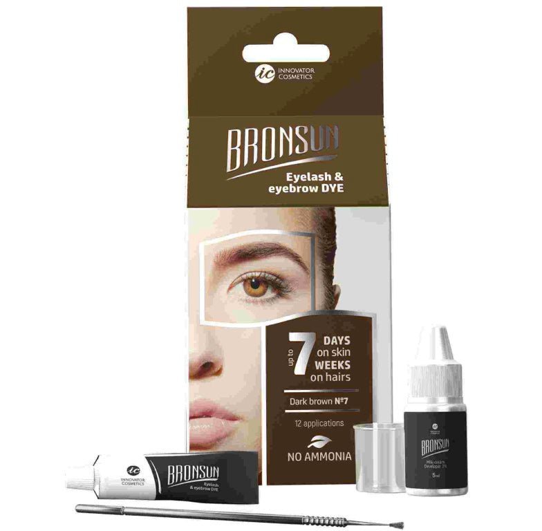 Home kit BRONSUN® gel tinte para cejas y pestañas - Top PestañasBronsun