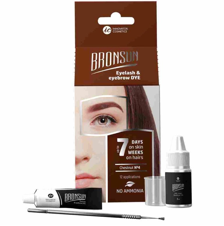 Home kit BRONSUN® gel tinte para cejas y pestañas - Top PestañasBronsun
