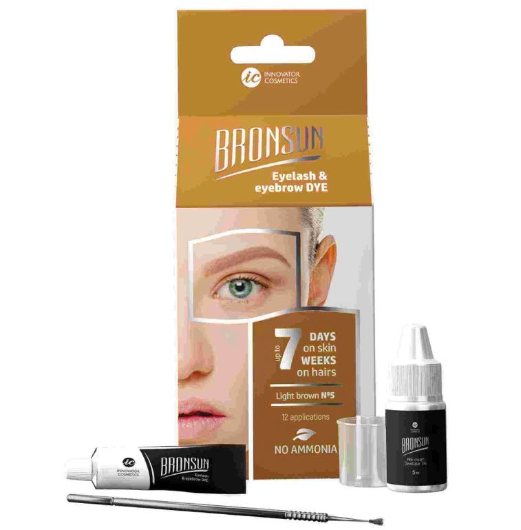 Home kit BRONSUN® gel tinte para cejas y pestañas - Top PestañasBronsun