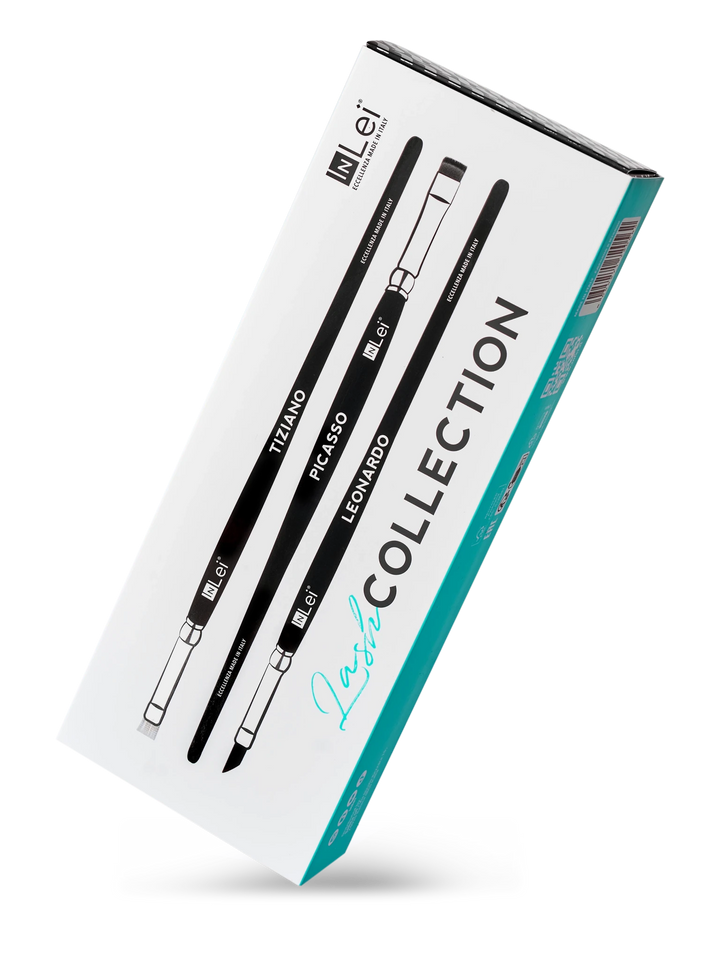 InLei LASH COLLECTION – Kit de 3 Cepillos Profesionales para Pestañas - Top PestañasInLei