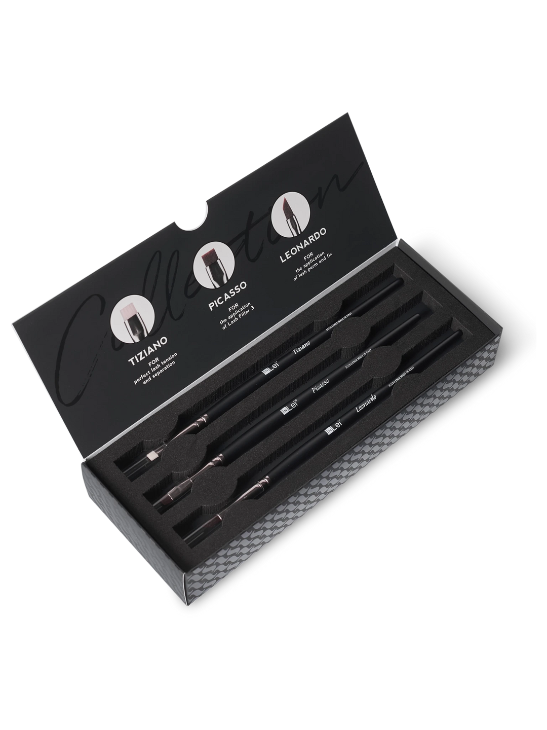 InLei LASH COLLECTION – Kit de 3 Cepillos Profesionales para Pestañas - Top PestañasInLei