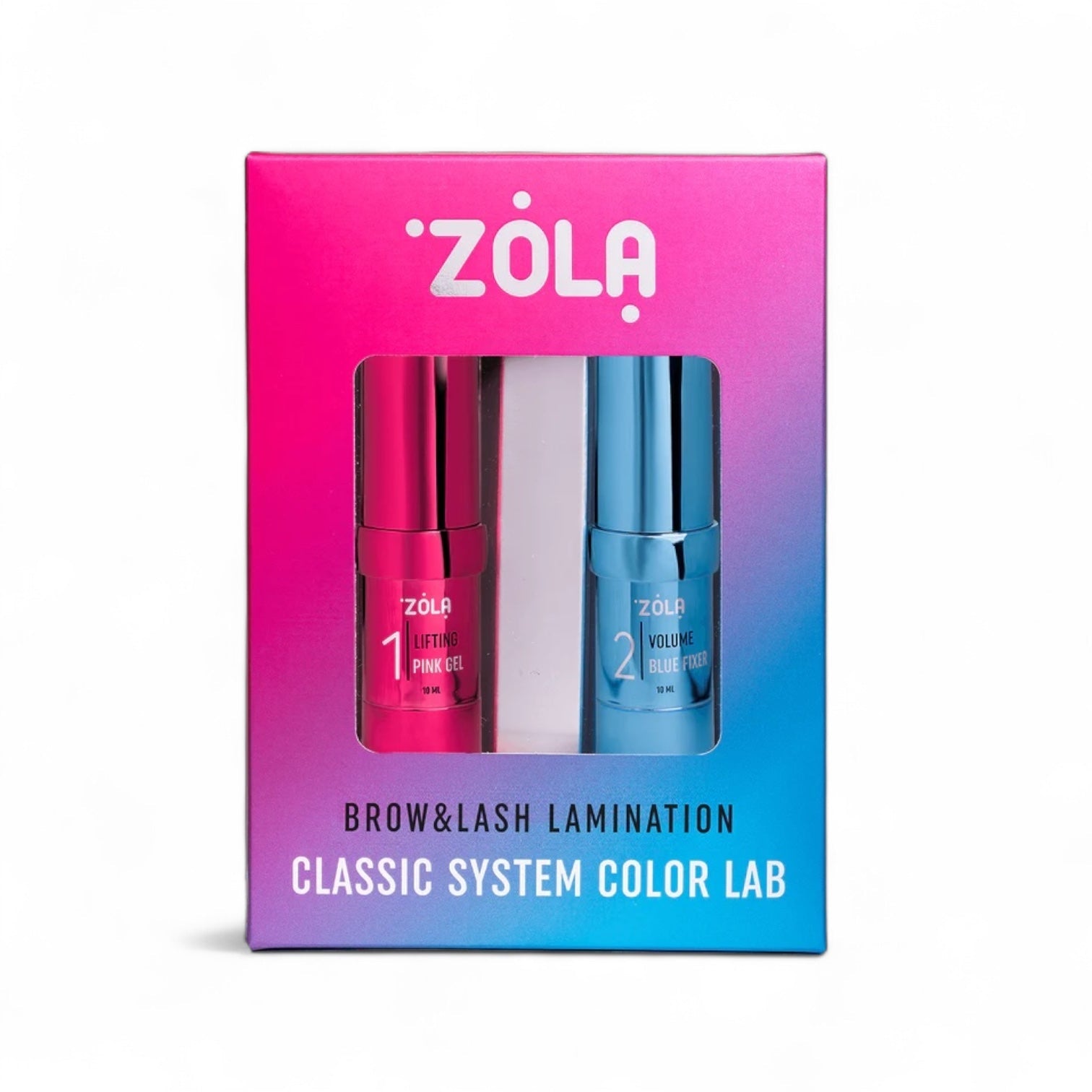 Kit 2 pasos Classic System Color Lab Zola Lifting y Laminado - Top Pestañaszola