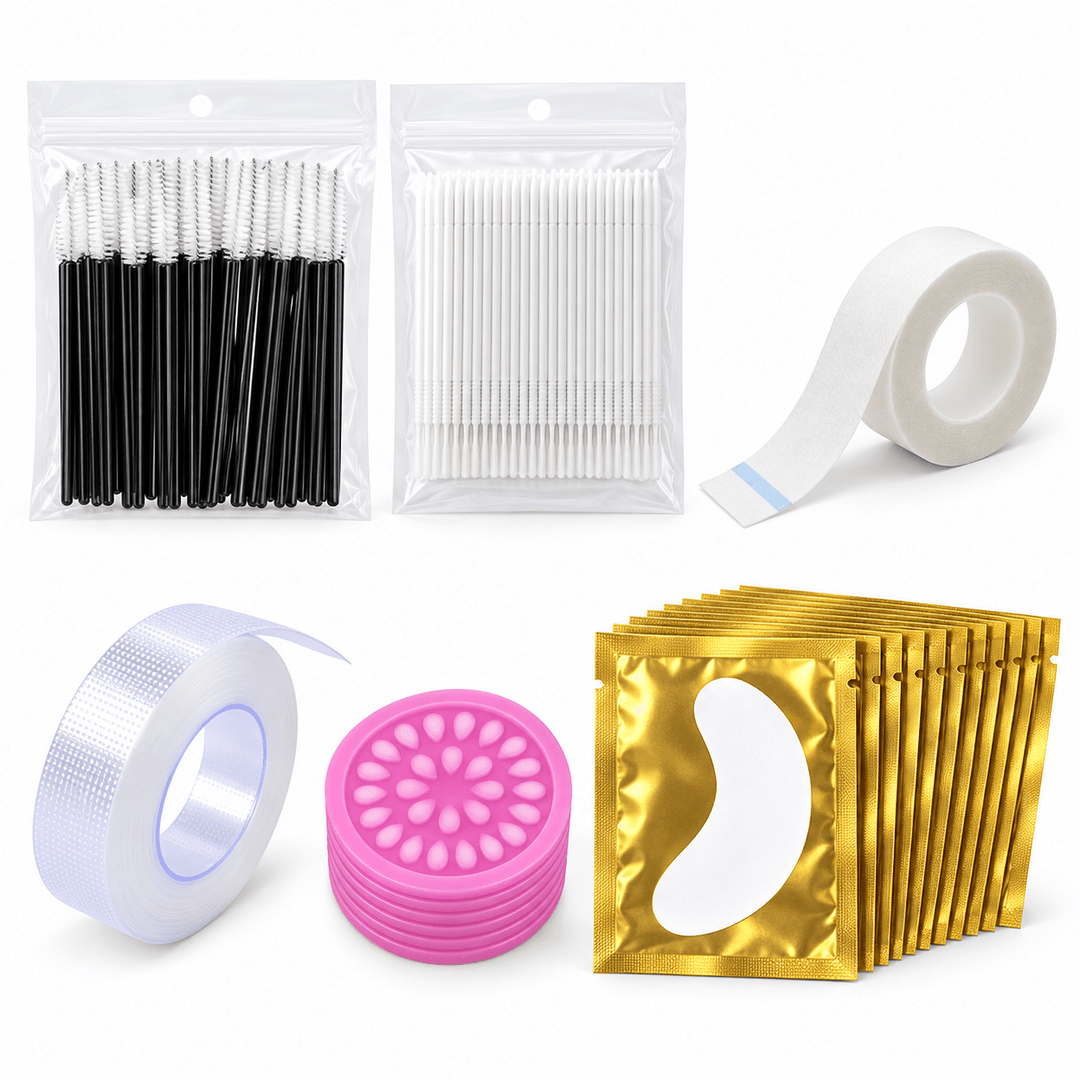 Kit de consumibles para extensiones — 6 esenciales - Top PestañasTop Pestañas