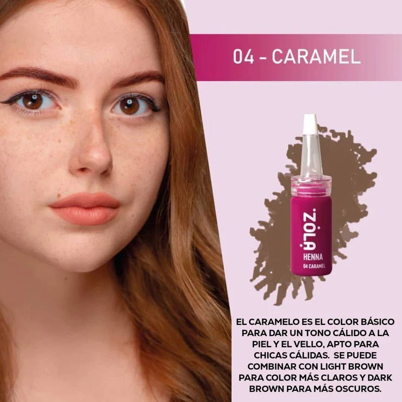KIT de henna Zola (6 cajas de henna de 10g) - Top Pestañaszola