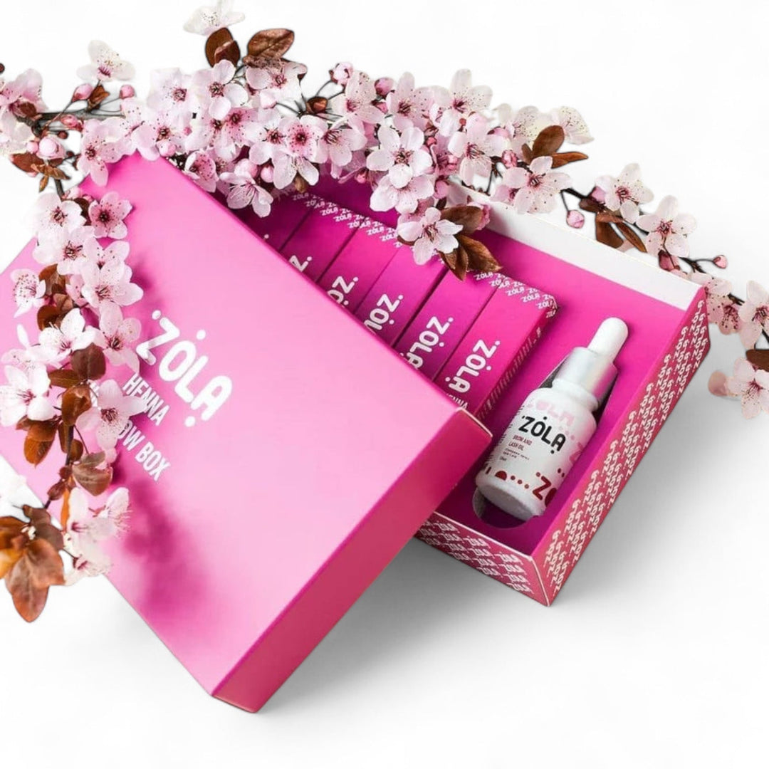 KIT de henna Zola (6 cajas de henna de 10g) - Top Pestañaszola