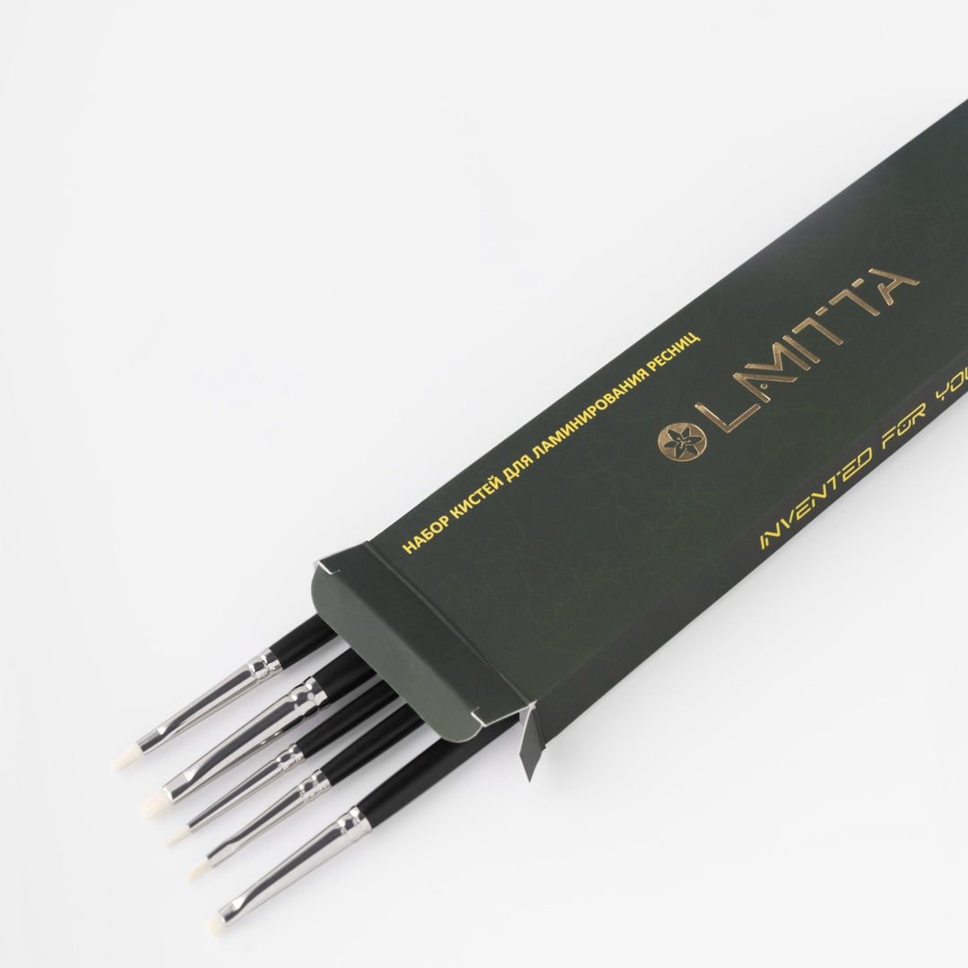 Kit de pinceles para lifting de pestañas - Top PestañasLamitta