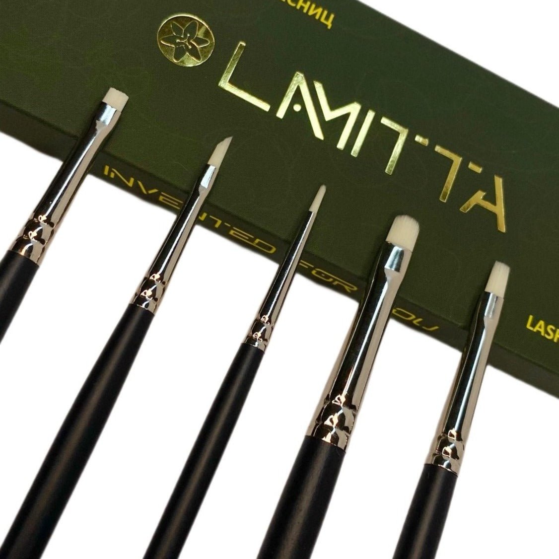 Kit de pinceles para lifting de pestañas - Top PestañasLamitta