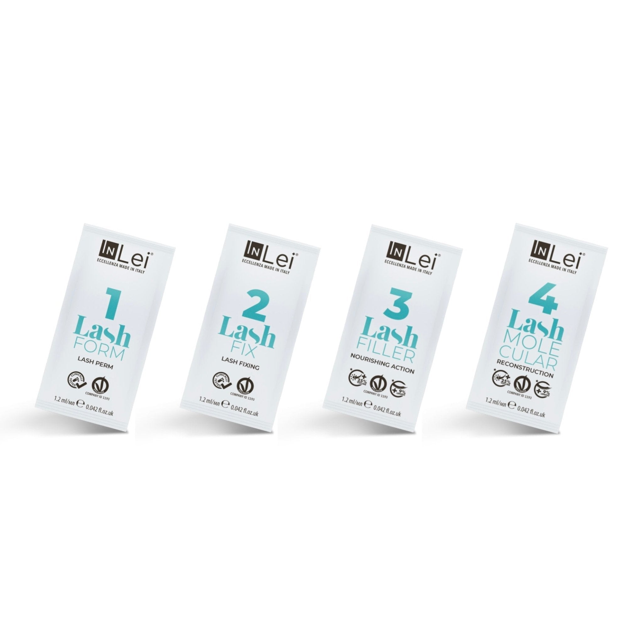 Kit MINI "Inlei® lash filler" 4 sobres de 1,2ml - Top PestañasInLei