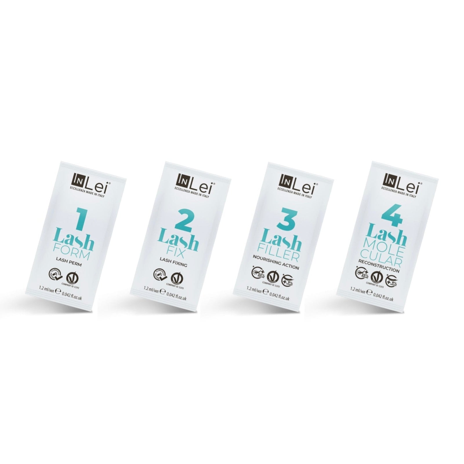 Kit MINI "Inlei® lash filler" 4 sobres de 1,2ml - Top PestañasInLei