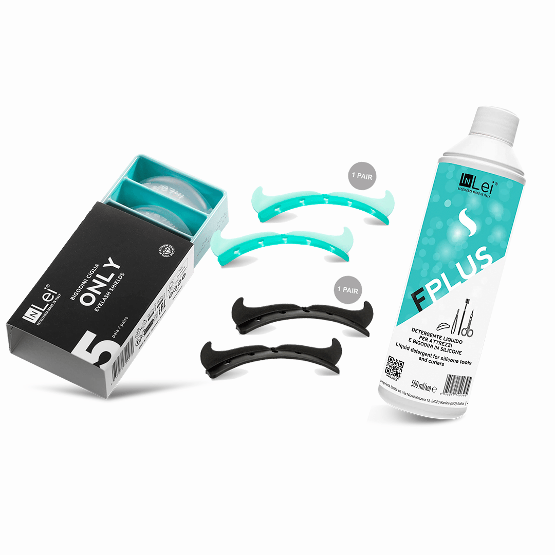 KIT MOLDES`+ COMPENSADORES + DESINFECTANTE - Top PestañasInLei