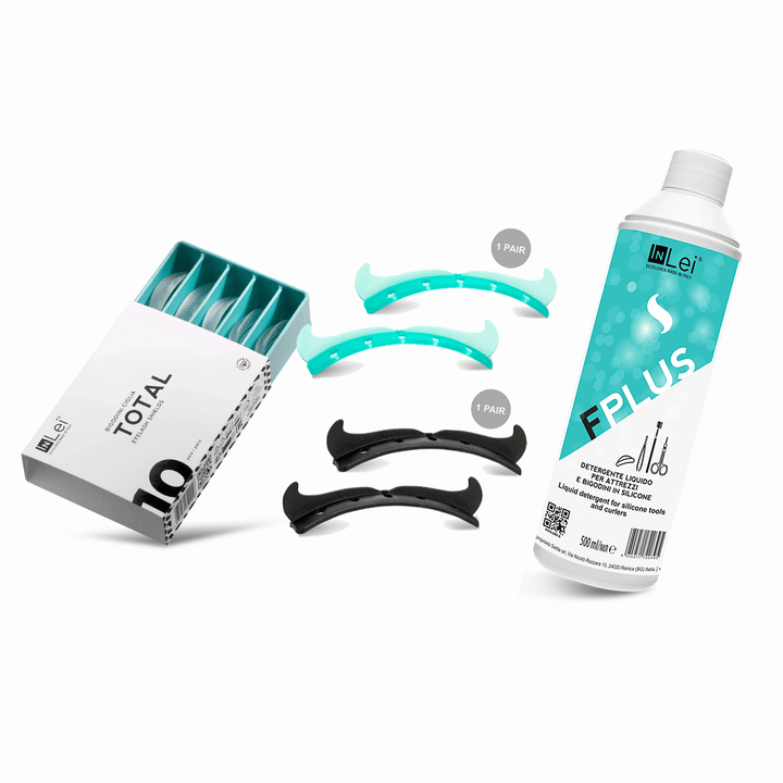 KIT MOLDES`+ COMPENSADORES + DESINFECTANTE - Top PestañasInLei