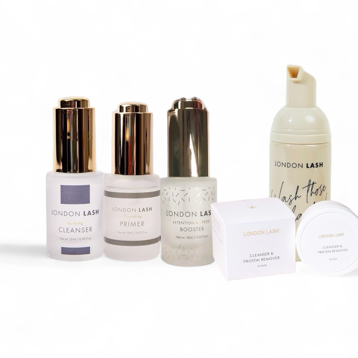 Kit Pre Tratamiento Extensiones de pestañas - Top PestañasLondon Lash Pro