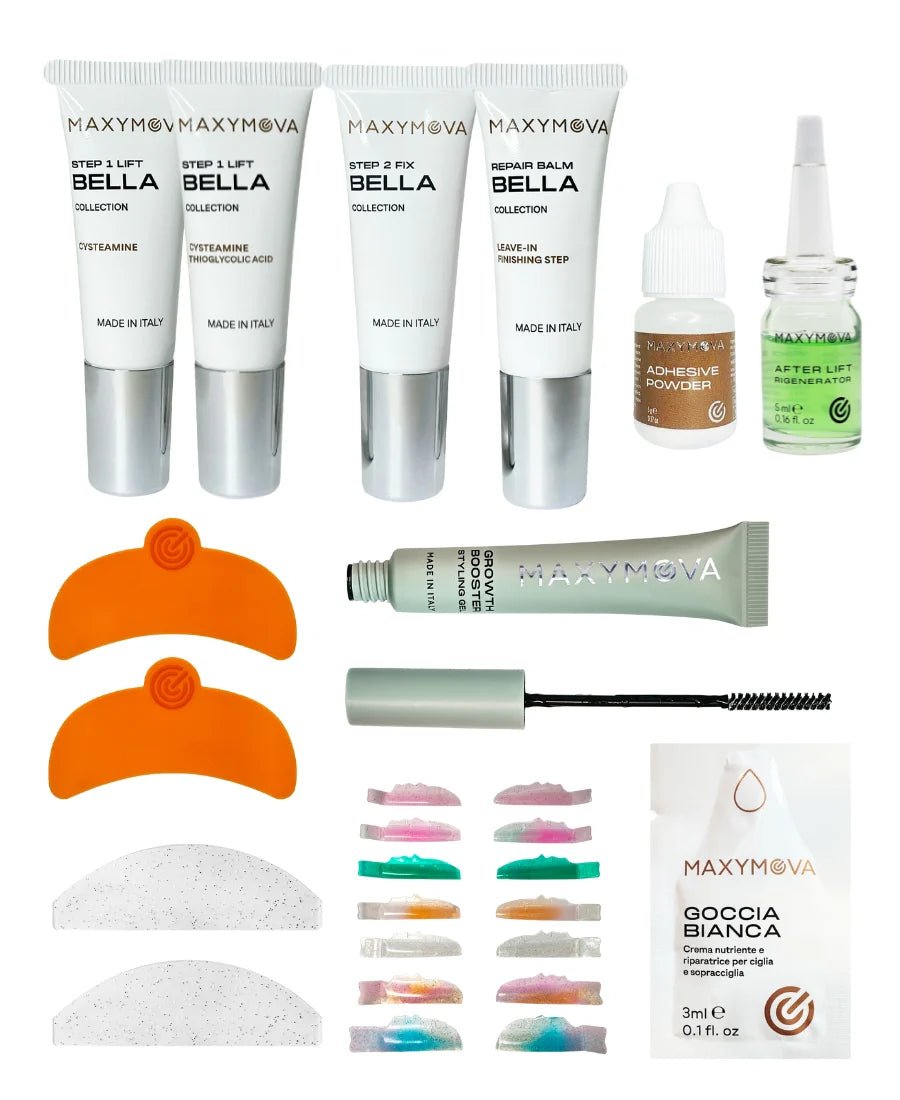 KIT PROFESIONAL PARA EL LIFTING DE PESTAÑAS TÉCNICA COREANO – SISTEMA DE DOS PASOS 1 MAXYMOVA - Top PestañasMaxymova