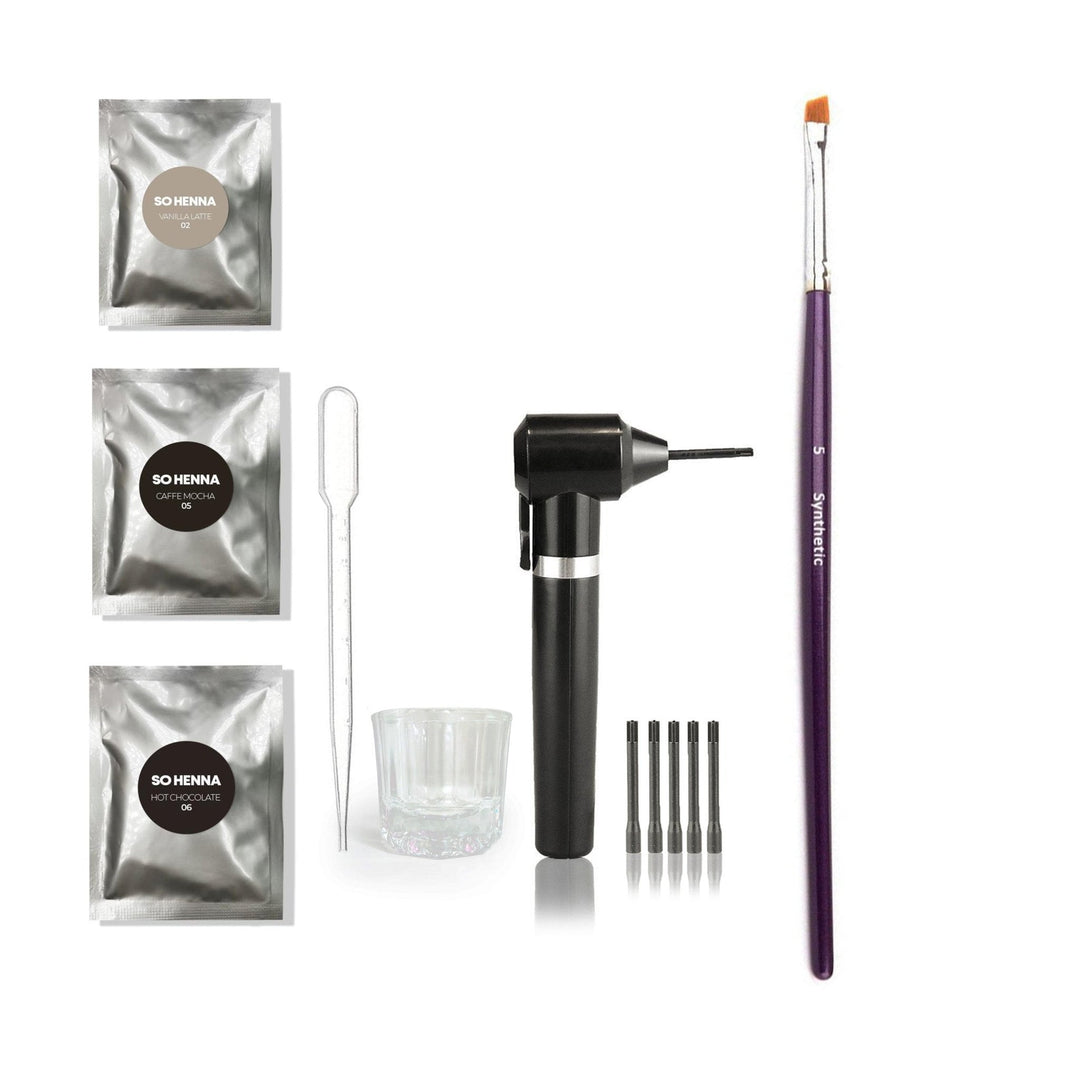 Kit "So Henna" sobres 1g de London Lash Pro - Top PestañasSo Henna