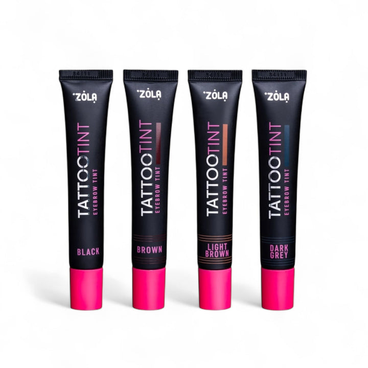 Kit Zola Tattoo Tinte, No requiere oxidante (tinta solo la piel hasta 7 días) - Top Pestañaszola
