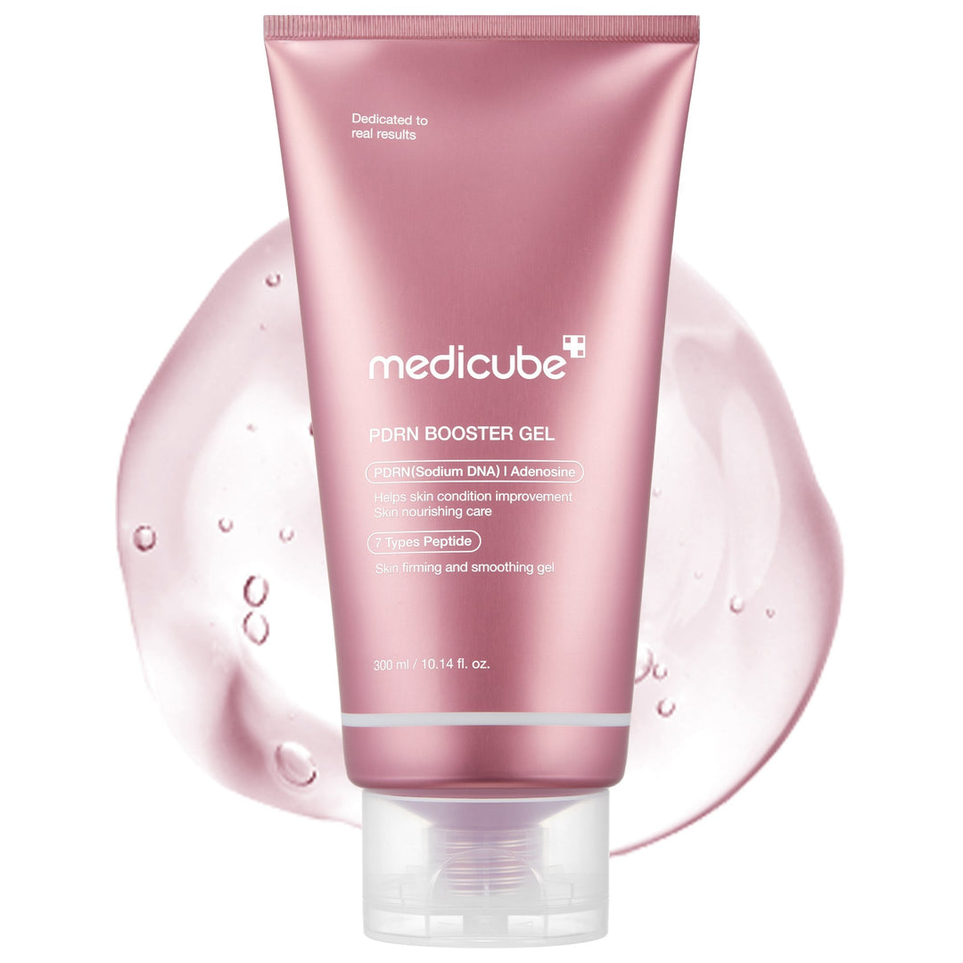 Medicube PDRN Booster Gel — gel facial para dispositivos, 300 ml