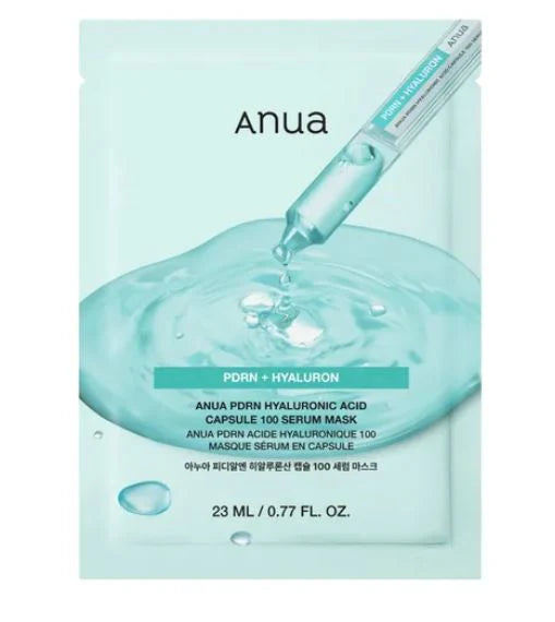ANUA PDRN Hyaluronic Acid Capsule 100 — mascarilla sérum, 23 ml