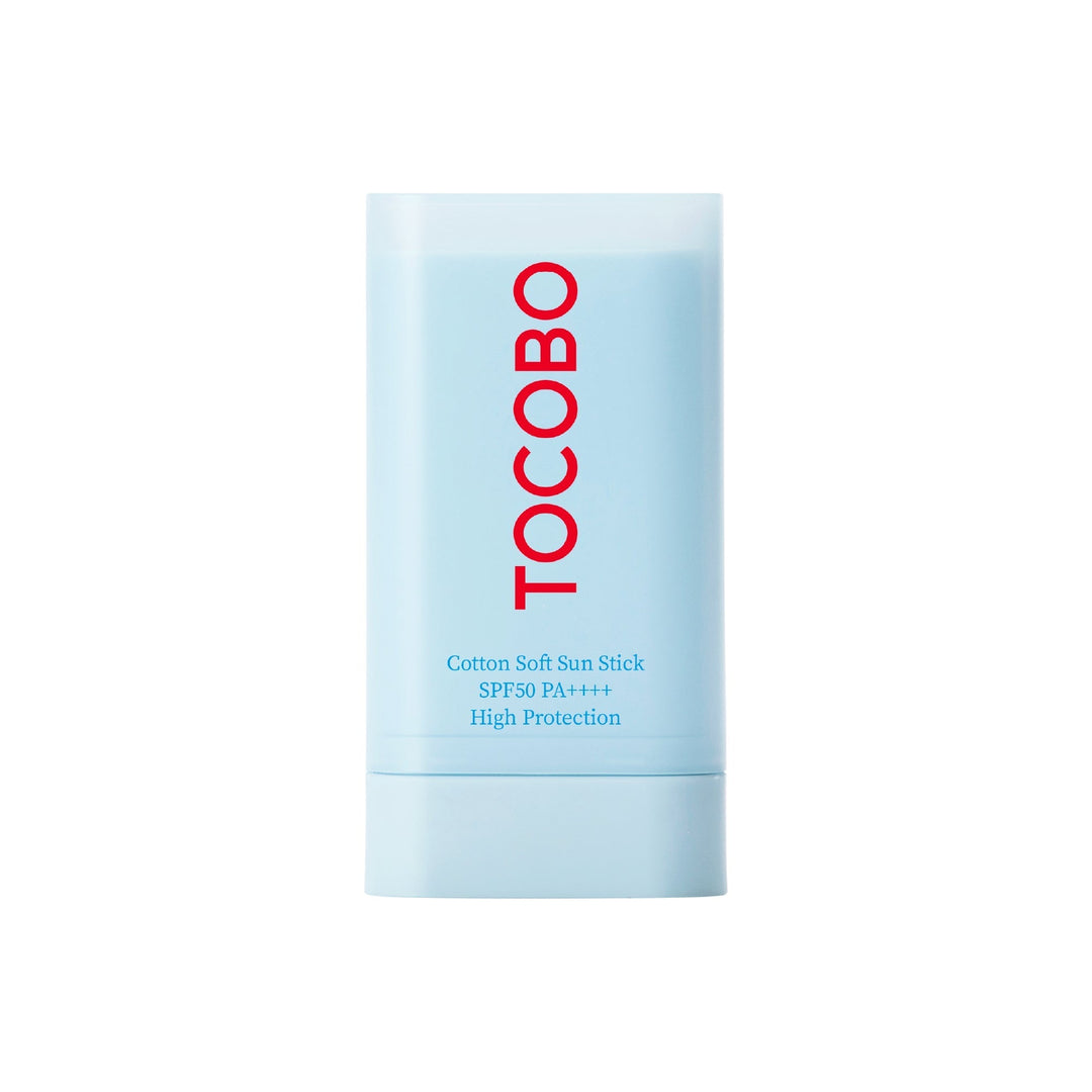 TOCOBO Cotton Soft Sun Stick SPF50+ PA++++ — protector solar, 19 g