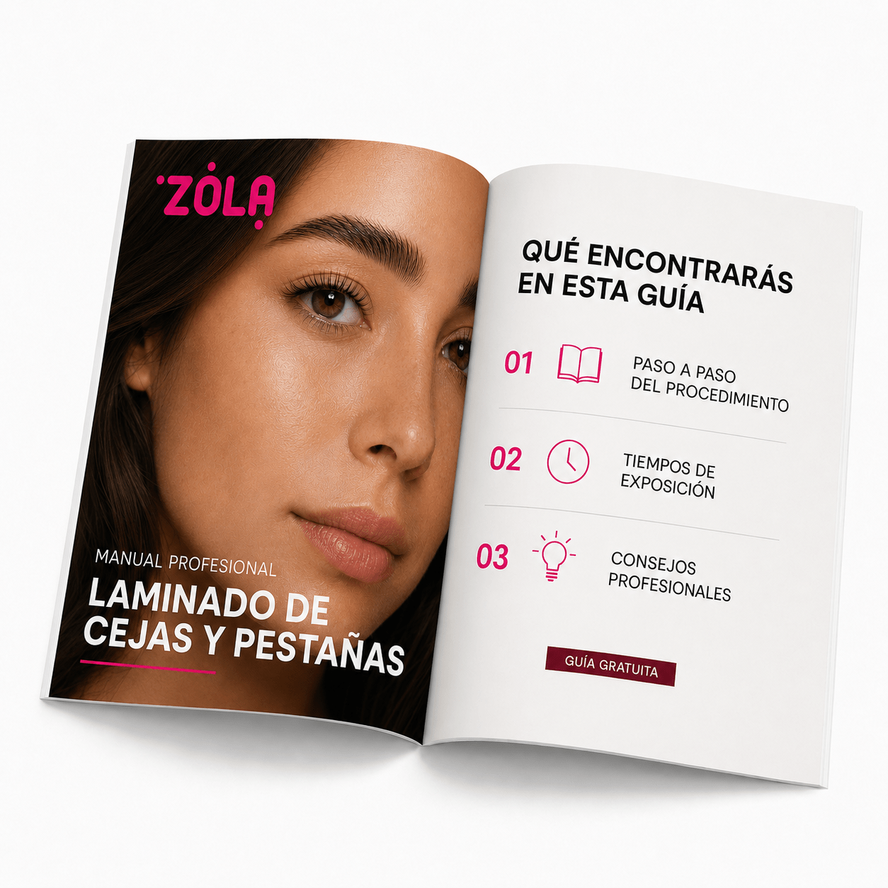 "LAMINADO DE CEJAS Y PESTAÑAS ZOLA" MANUAL. DESCARGAR GRATIS - Top Pestañaszola