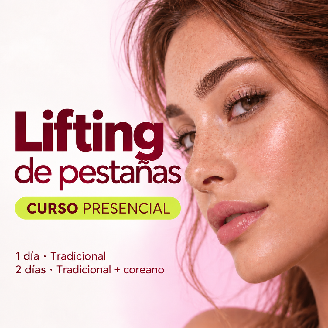 Lifting de pestañas — curso presencial de 1 o 2 días