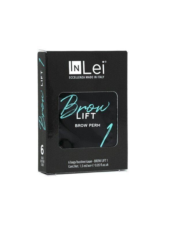 Loción InLei ""BROW LIFT 1" paso 1 de laminado de cejas 9 sobres (1,2ml cada) - Top PestañasInLei