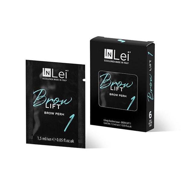 Loción InLei ""BROW LIFT 1" paso 1 de laminado de cejas 9 sobres (1,2ml cada) - Top PestañasInLei