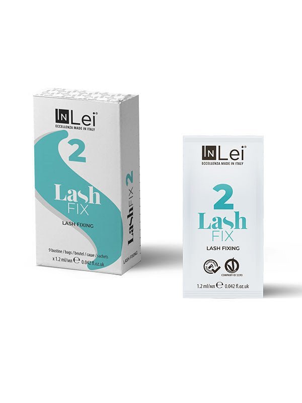 Loción "InLei FIX 2” 9 sobres 1,2ml. Approx 30 - 35 servicios - Top PestañasInLei
