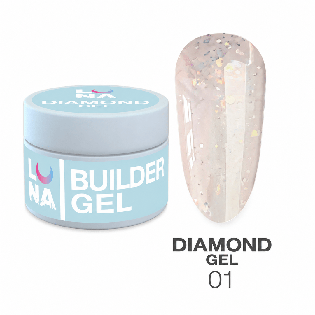 LUNAmoon Diamond Gel 01, 15 ml - Top PestañasLUNAmoon