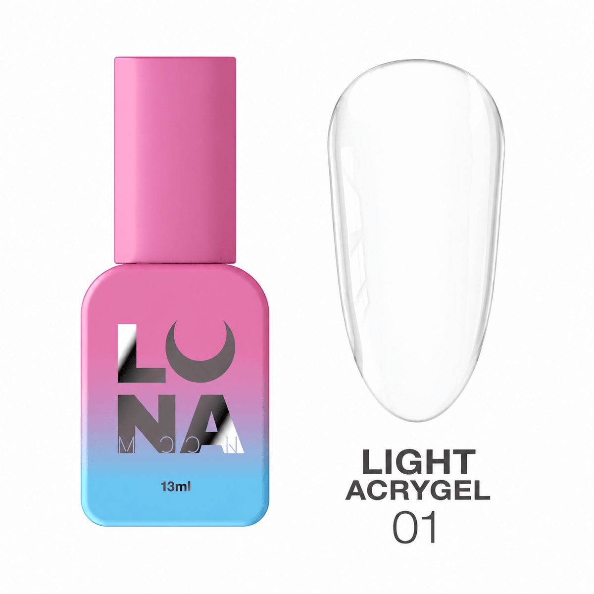 LUNAmoon Light Acrygel 01, 13 ml - Top PestañasLUNAmoon