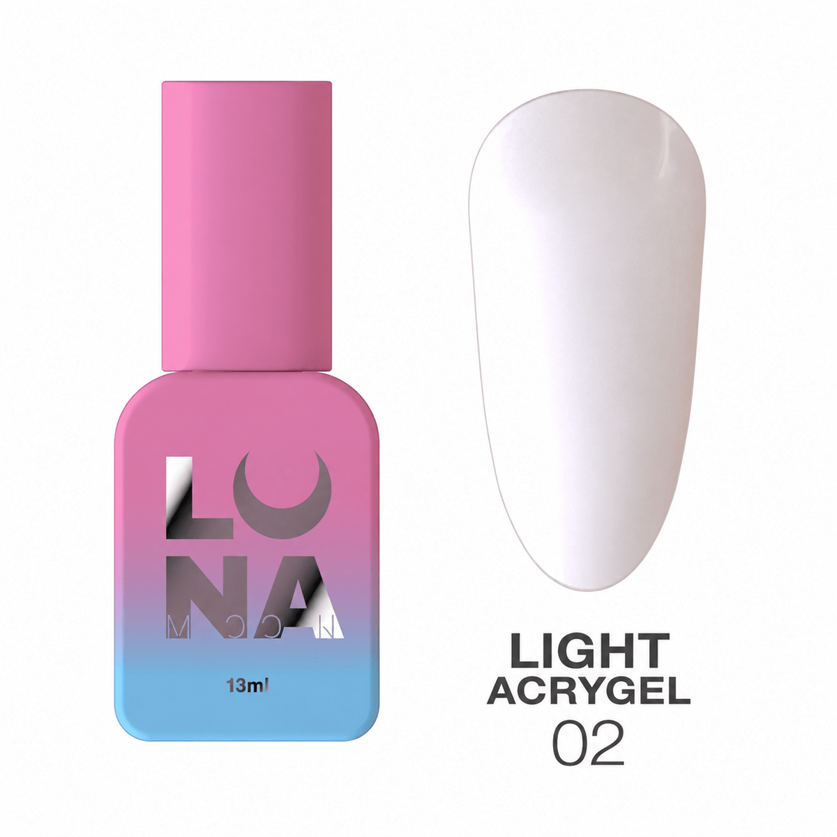 LUNAmoon Light Acrygel 02, 13 ml - Top PestañasLUNAmoon