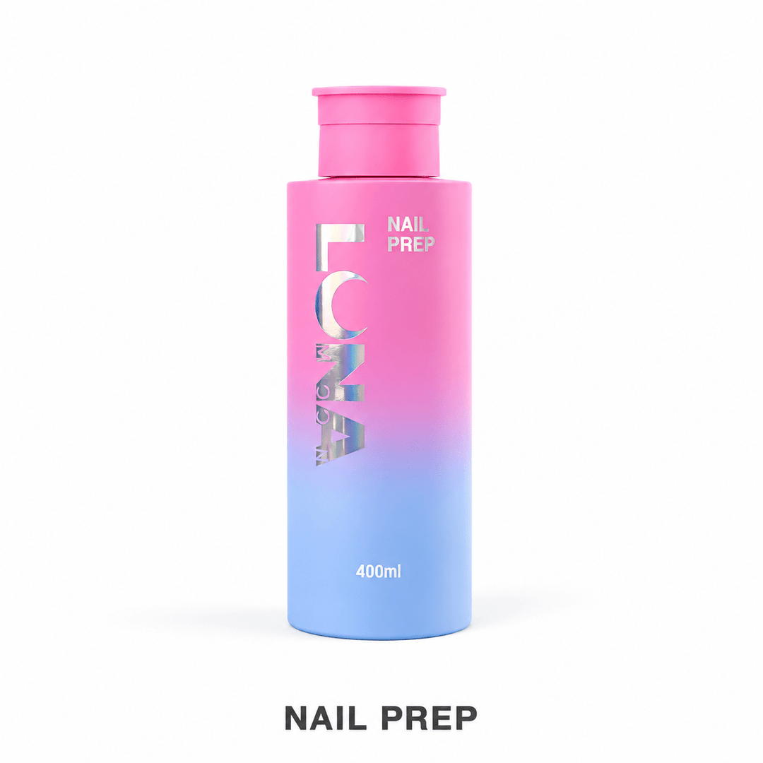 LUNAmoon Nail Prep – Desengrasante 2 en 1, 400 ml - Top PestañasLUNAmoon