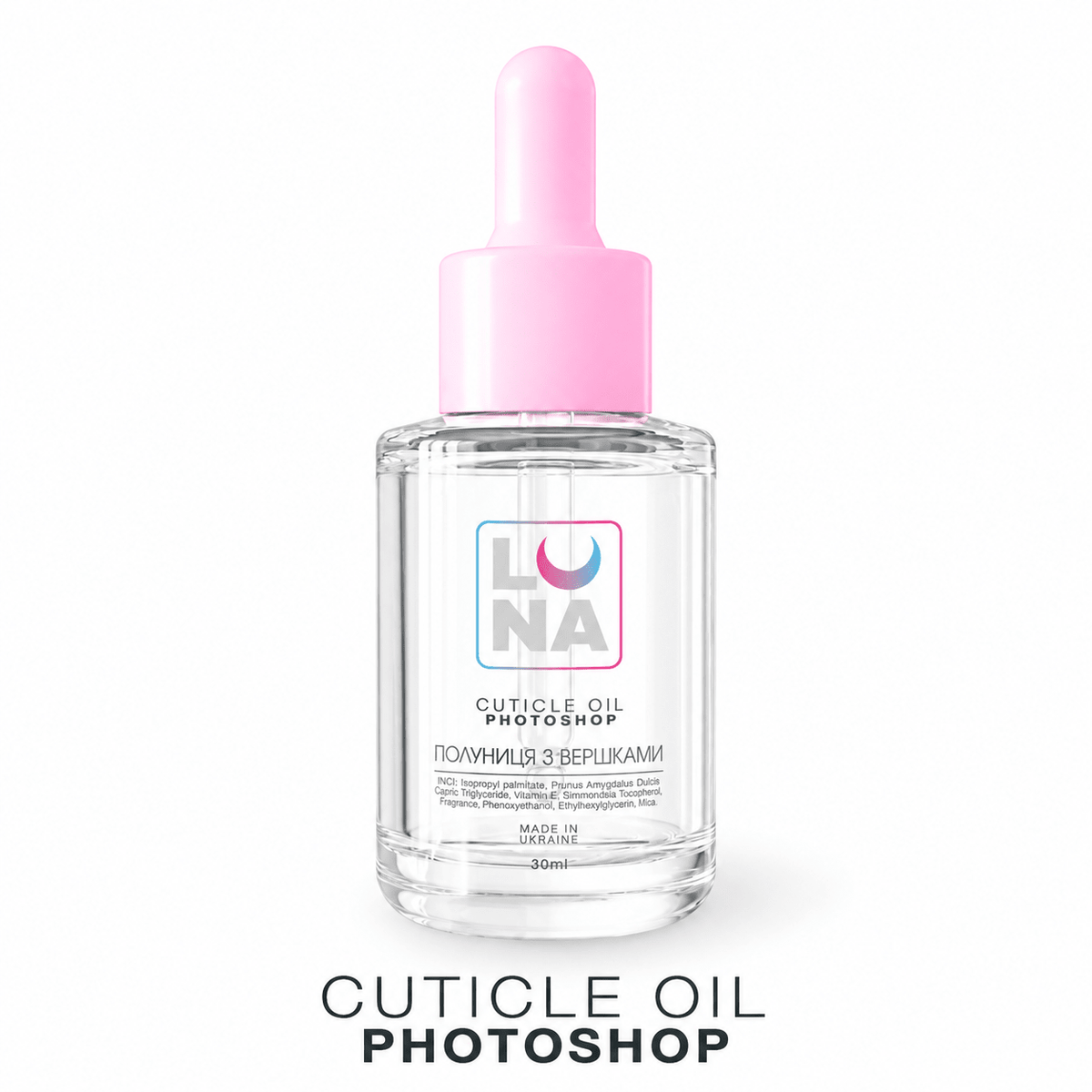 LUNAmoon Photoshop Oil – Aceite seco de cutículas Melón, 30 ml - Top PestañasLUNAmoon
