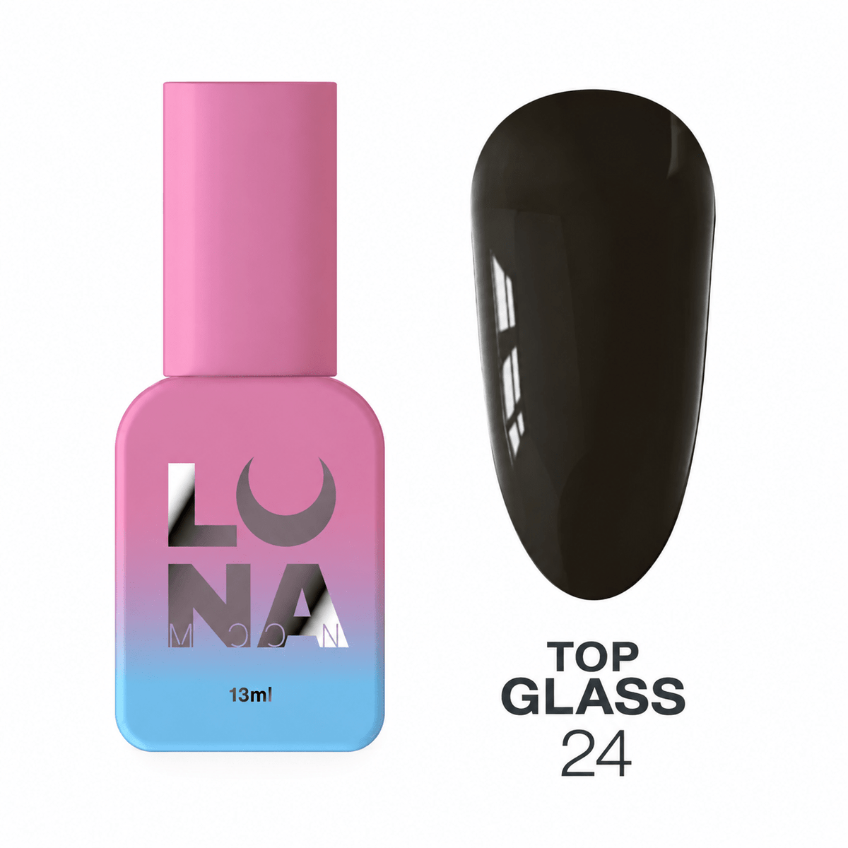 LUNAmoon Top Glass 24, 13 ml - Top PestañasLUNAmoon