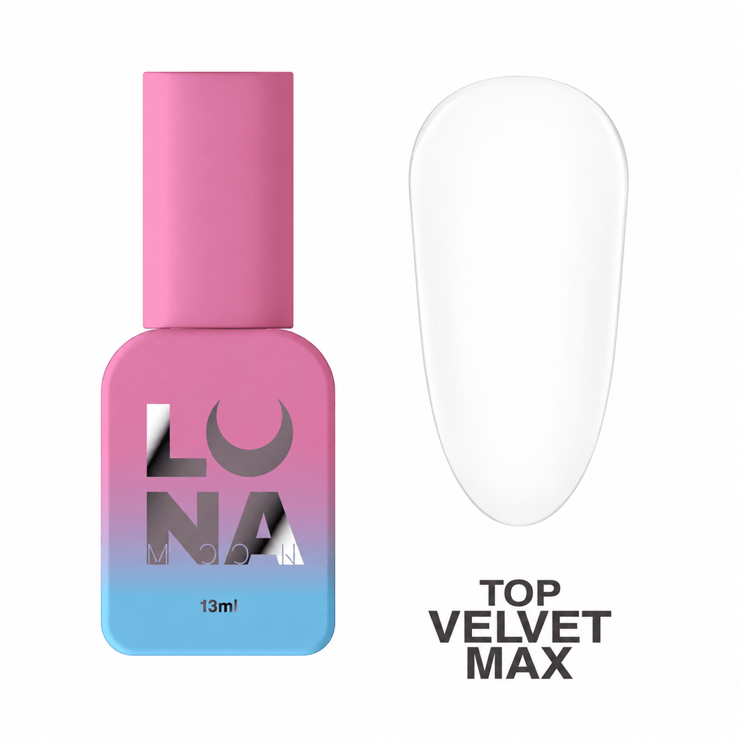 LUNAmoon Top Matt Velvet Max, 13 ml - Top PestañasLUNAmoon