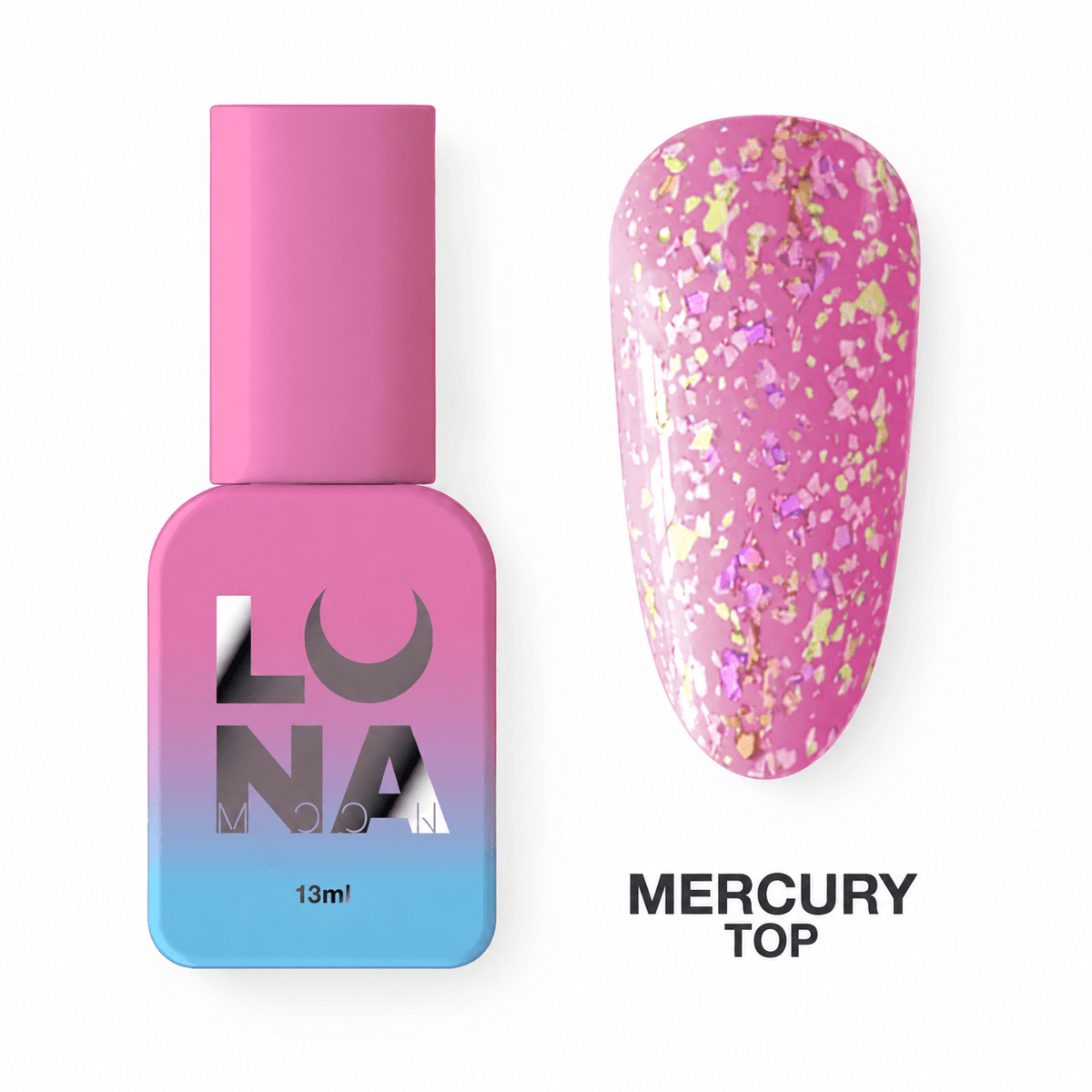 LUNAmoon Top Mercury, 13 ml - Top PestañasLUNAmoon