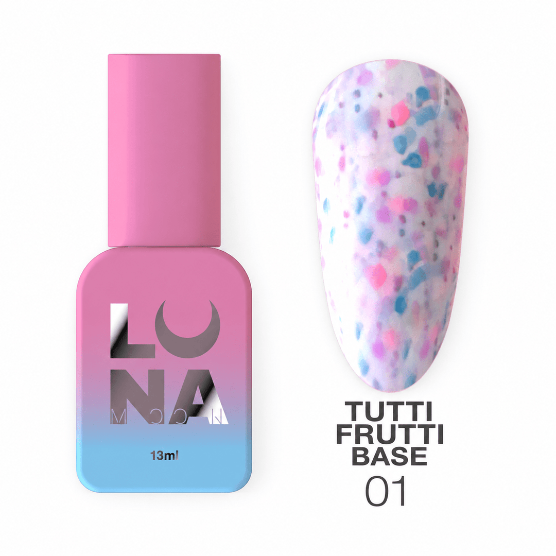 LUNAmoon Tutti Frutti Base 1, 13 ml - Top PestañasLUNAmoon