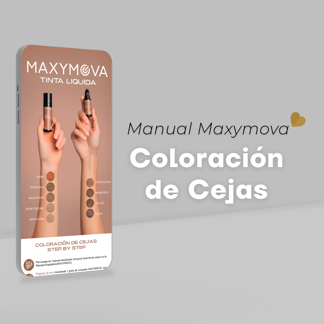 "Manual Maxymova Coloración de Cejas". DESCARGAR GRATIS - Top PestañasMaxymova