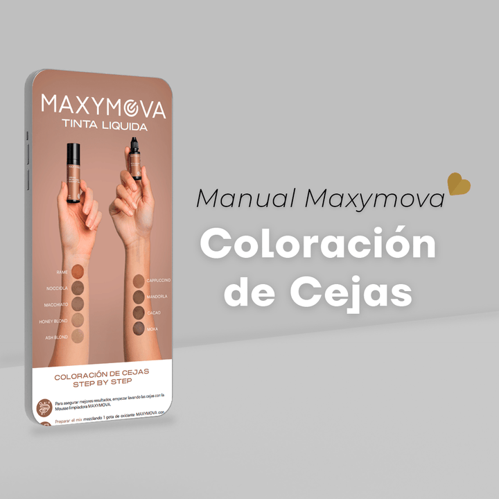 "Manual Maxymova Coloración de Cejas". DESCARGAR GRATIS - Top PestañasMaxymova