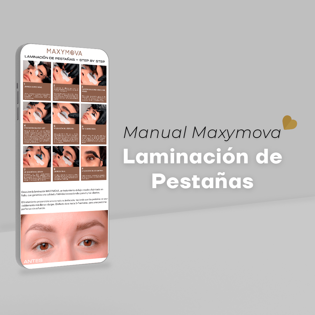 “Manual Maxymova Laminación de Pestañas" DESCARGAR GRATIS - Top PestañasMaxymova
