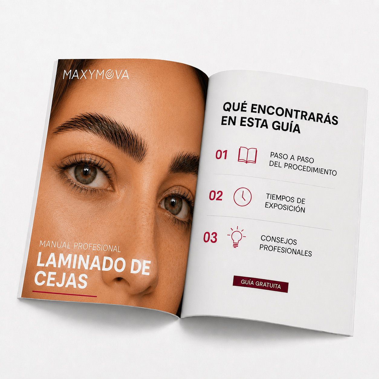 "Manual Maxymova Laminado de Cejas" Descargar GRATIS - Top PestañasMaxymova