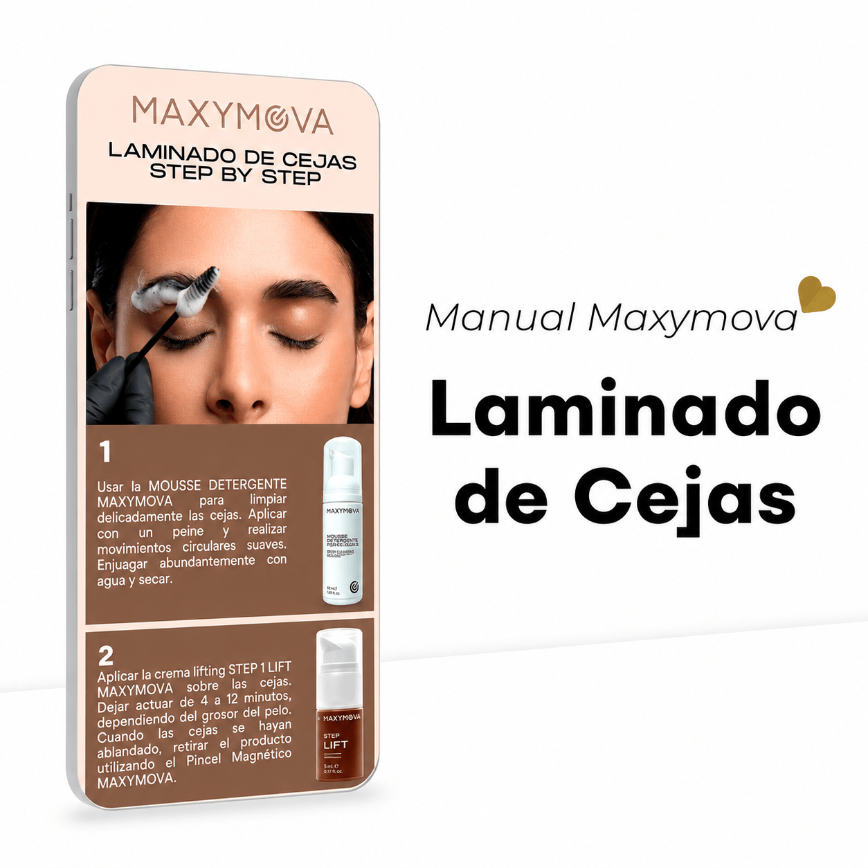"Manual Maxymova Laminado de Cejas" Descargar GRATIS - Top PestañasMaxymova