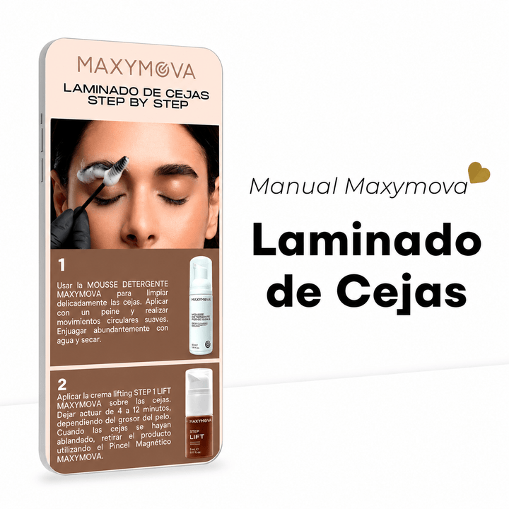 "Manual Maxymova Laminado de Cejas" Descargar GRATIS - Top PestañasMaxymova